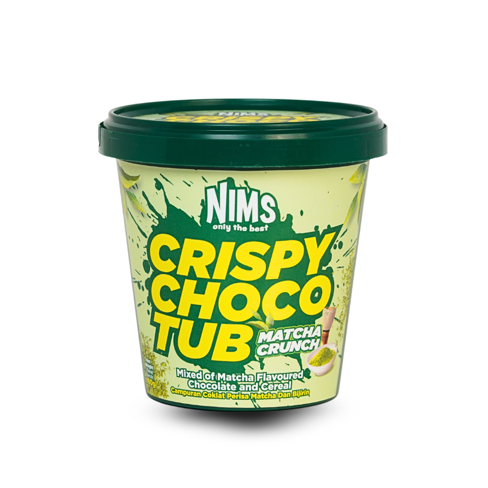 Matcha Crunch Nims 160g socola matcha giòn tan